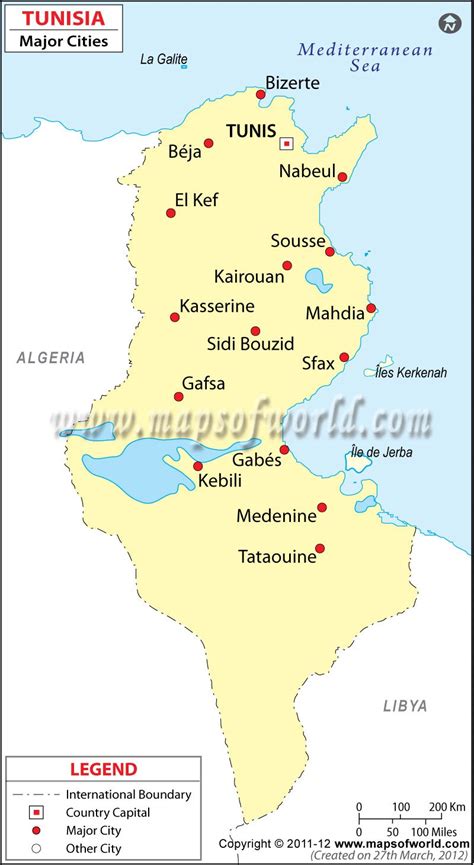 tunisia capital city|major cities in tunisia.